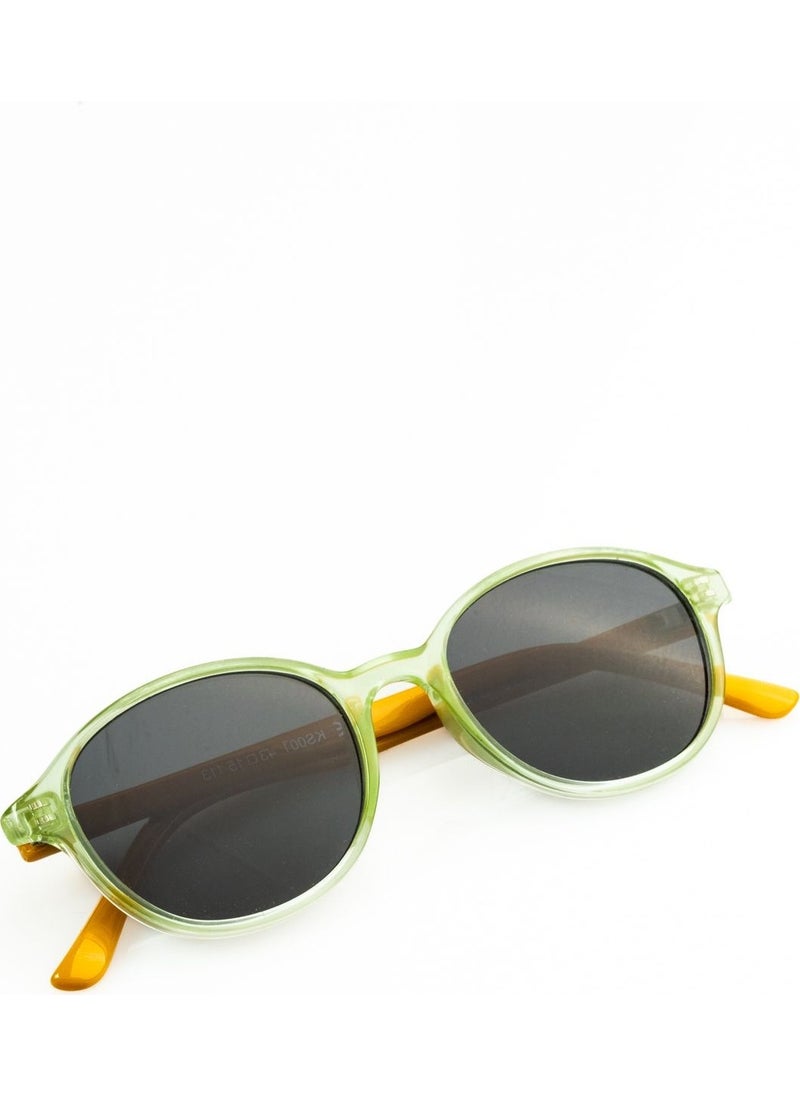 2-5 Years Old Green-Yellow Polarized Kids Sunglasses