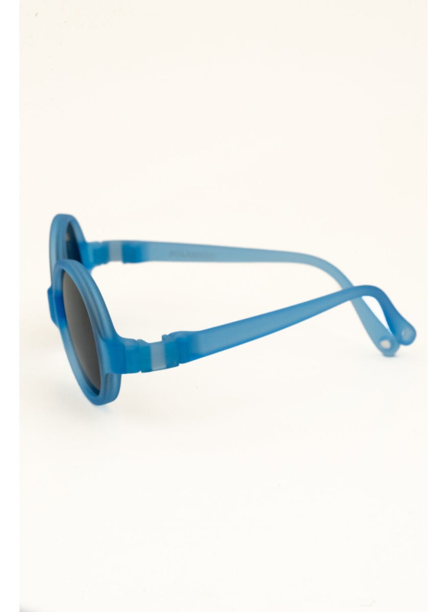0-12 Months Blue Baby Sunglasses | Flexible, Lightweight, Unbreakable