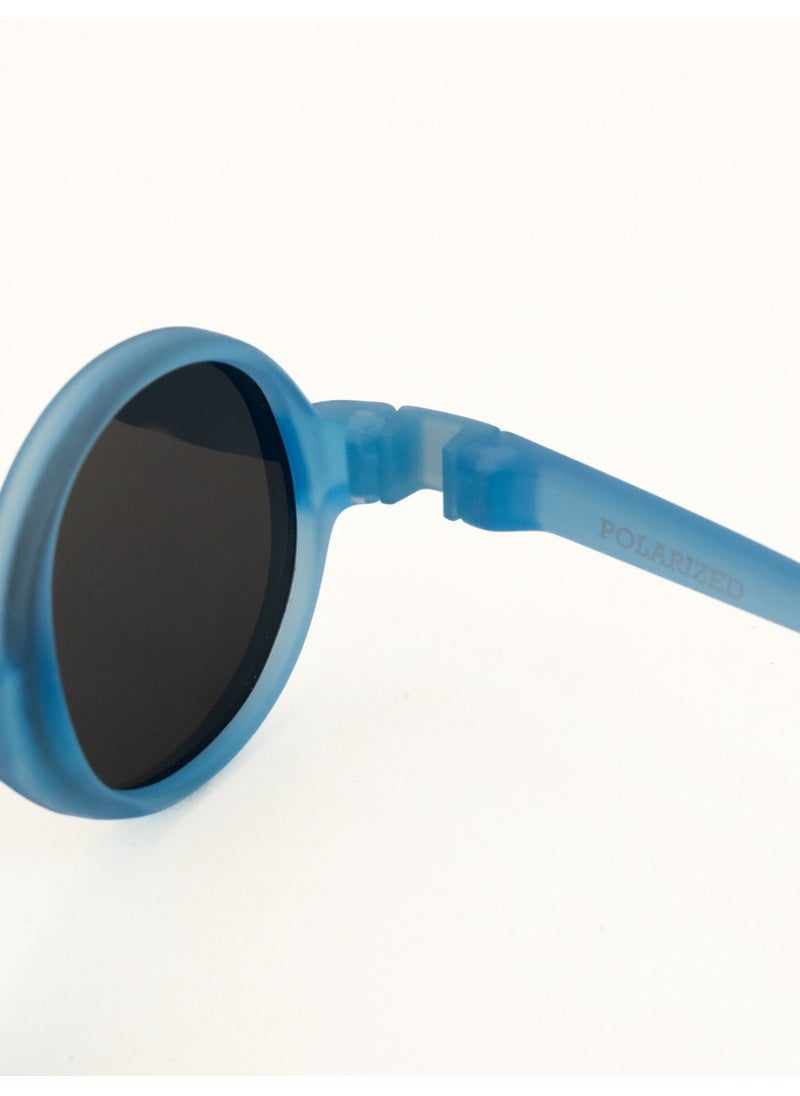 0-12 Months Blue Baby Sunglasses | Flexible, Lightweight, Unbreakable