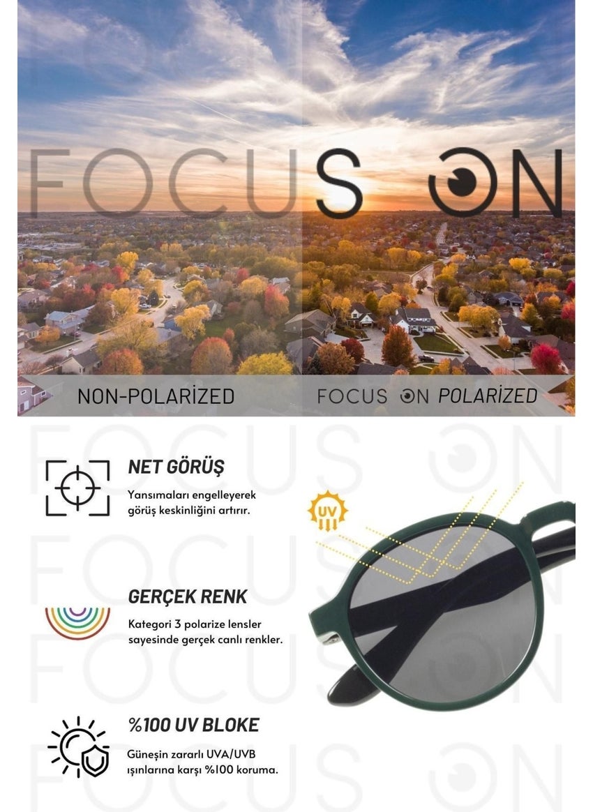 Polarized Kids Sunglasses | Light Brown | 6-12 Years | Light Flexible