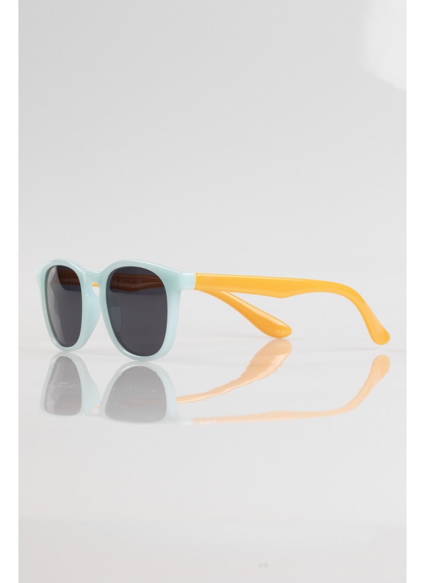 Orange Turquoise-Polarized Children's Sunglasses