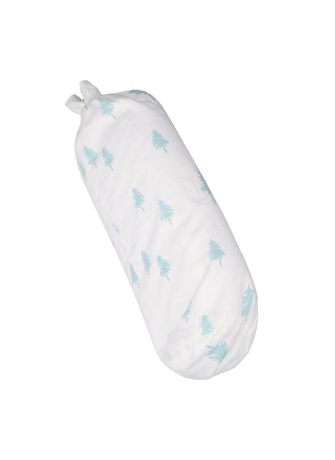 Baby Anti Roll Side Sleep Pillow Soft Comfortable Neck Support Toddler Positioning Back Cushion for Home Green Maple