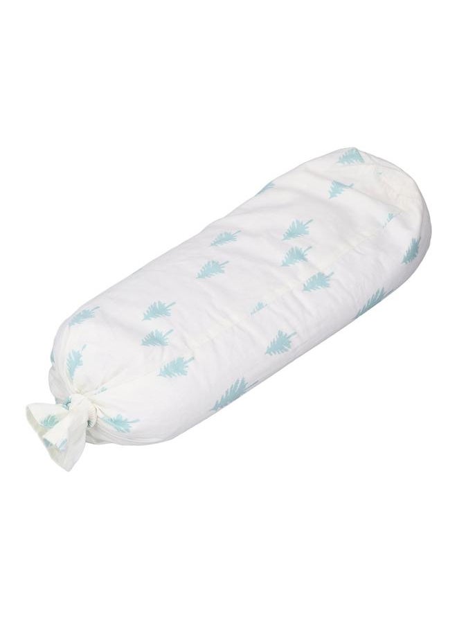 Baby Anti Roll Side Sleep Pillow Soft Comfortable Neck Support Toddler Positioning Back Cushion for Home Green Maple