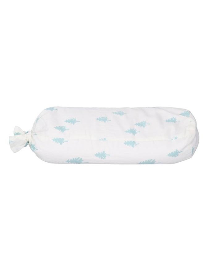 Baby Anti Roll Side Sleep Pillow Soft Comfortable Neck Support Toddler Positioning Back Cushion for Home Green Maple