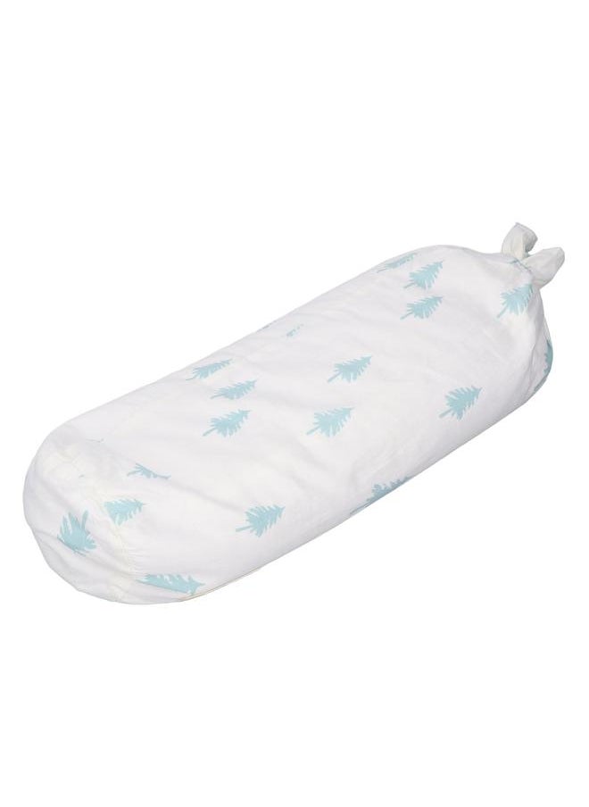 Baby Anti Roll Side Sleep Pillow Soft Comfortable Neck Support Toddler Positioning Back Cushion for Home Green Maple