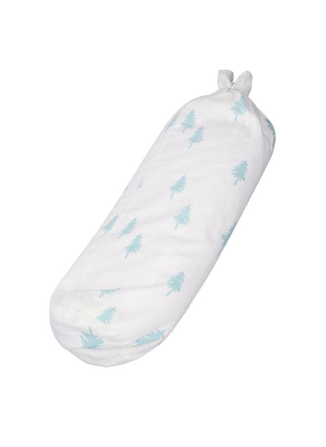 Baby Anti Roll Side Sleep Pillow Soft Comfortable Neck Support Toddler Positioning Back Cushion for Home Green Maple