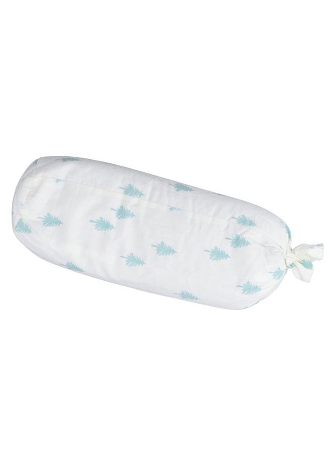 Baby Anti Roll Side Sleep Pillow Soft Comfortable Neck Support Toddler Positioning Back Cushion for Home Green Maple