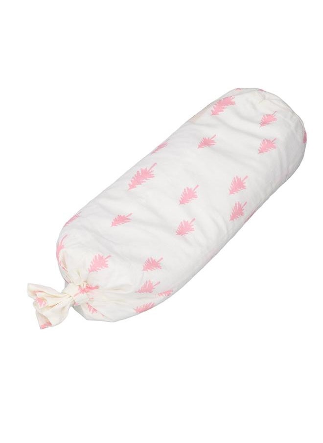 Baby Anti Roll Side Sleep Pillow Soft Comfortable Neck Support Toddler Positioning Back Cushion for Home Red Maple