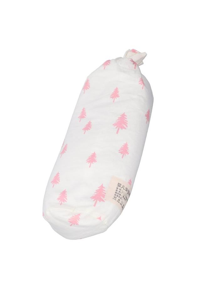 Baby Anti Roll Side Sleep Pillow Soft Comfortable Neck Support Toddler Positioning Back Cushion for Home Red Maple