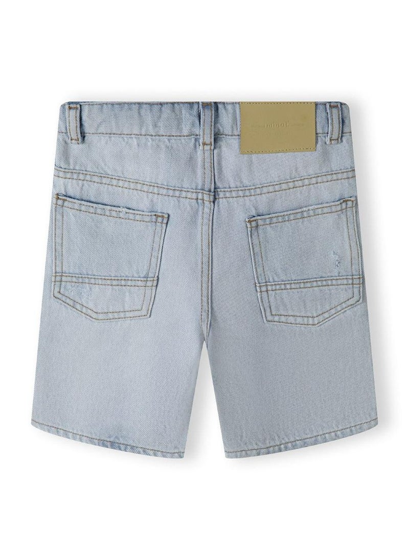 Kids Boys Ripped Denim Shorts