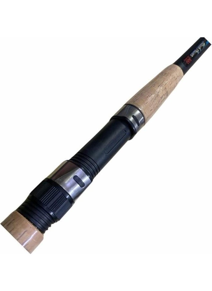 Black Power 3.00M. 150-200GR. Mushroom Long Handle Telescopic Fishing Pole with Thrower