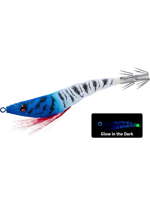 A1627 Ez-Slim Ultra Cloth Squid Jigs - Blbh