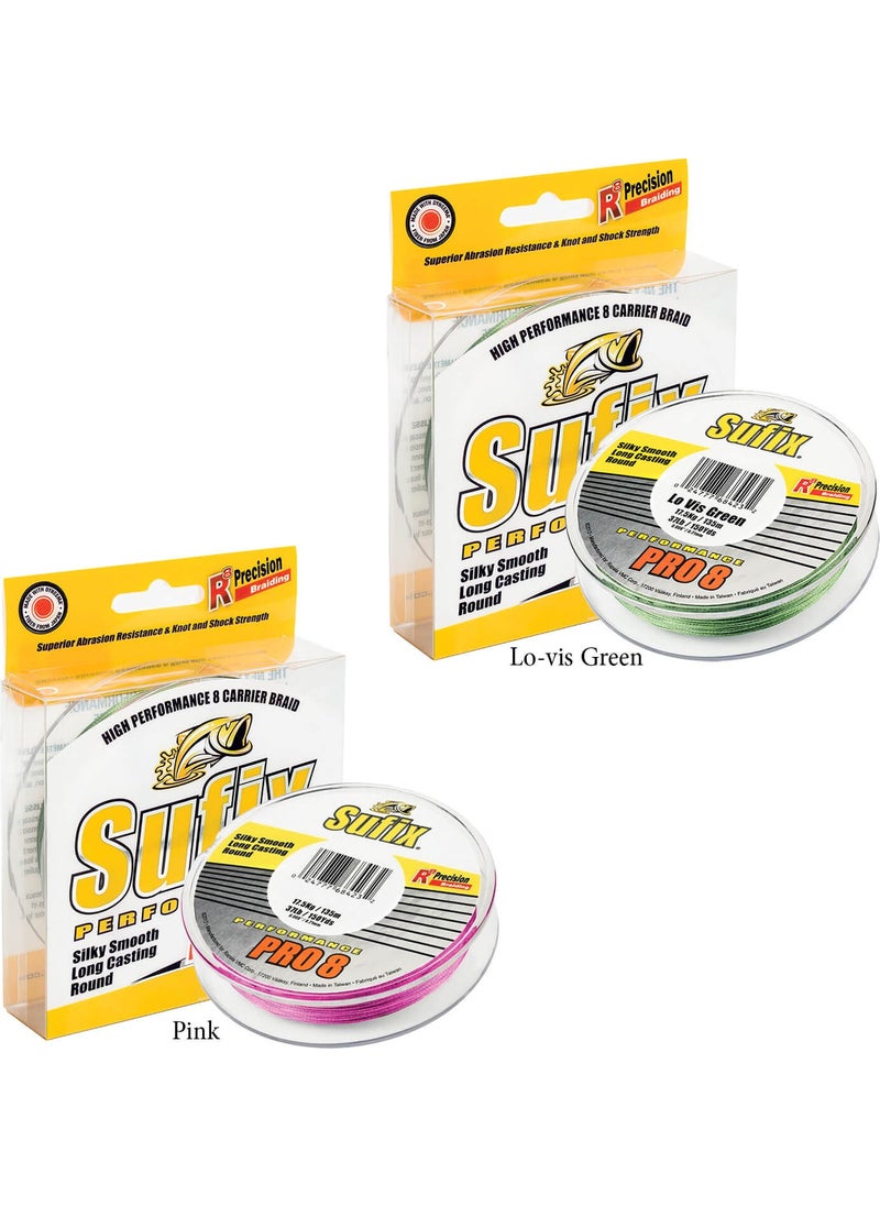 Performance Pro8 Line Lo Vis GREEN-0.12MM - 275MT - 8.2kg