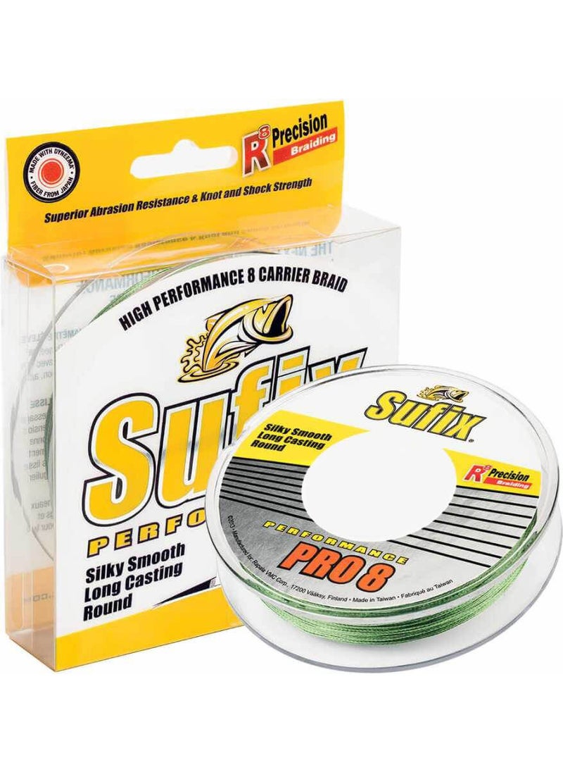 Performance Pro8 Line Lo Vis GREEN-0.12MM - 275MT - 8.2kg