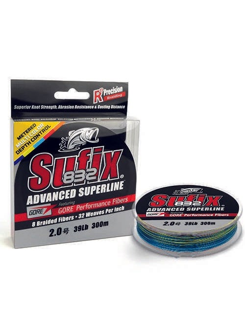 832 Advanced Ip Fishing Line MULTICOLOR-0.38MM - 300MT - 36KG