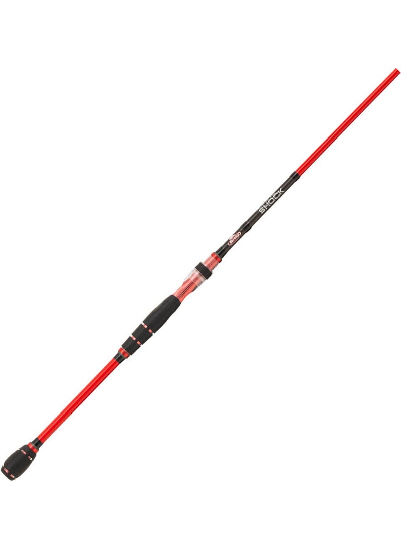 Shock Spinning Spin Fishing Pole RED-244CM - 10-35G