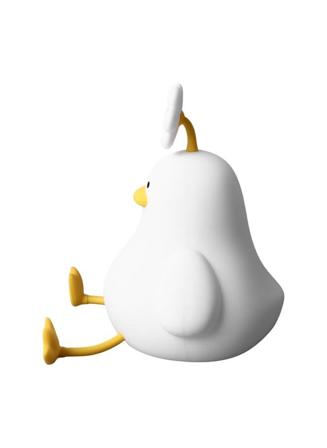 Flower Duck Night Light Cute Duck Light 1200mAh Rechargeable Cute Lamp for Kids Boys Girls Women Bedrooms Living Room Kawaii Decor