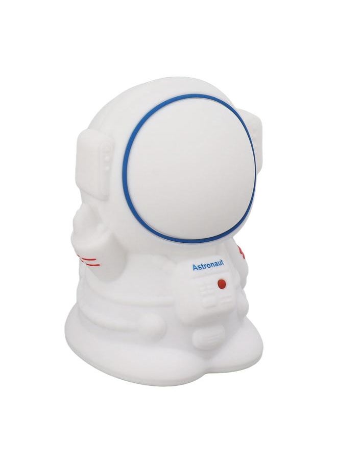 Astronaut Night Light Soft Waterproof Silicone Night Light USB Rechargeable Night Lamp for Bedroom Dormitory Camping