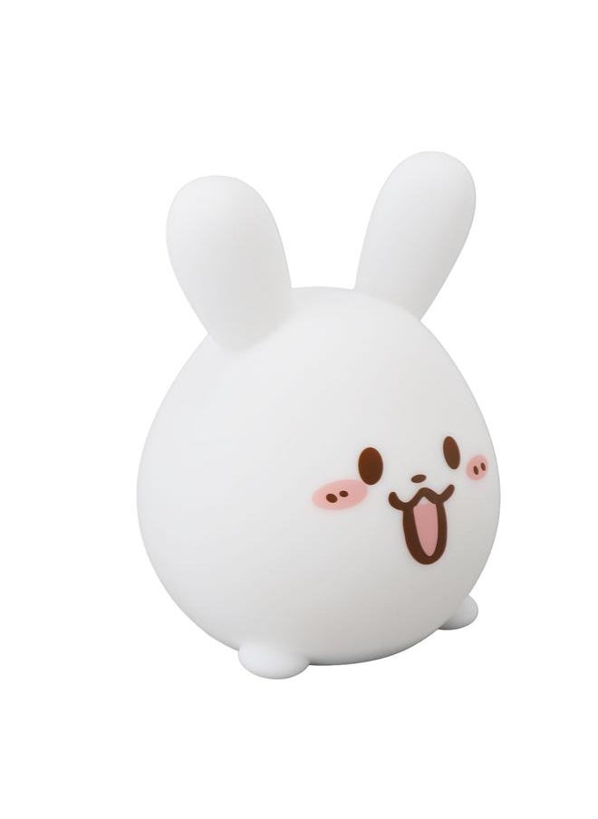 Tap Night Light USB Charge Seven Colors Bunny Silicone Bedside Lamp for Kids Room Bedroom Decoration