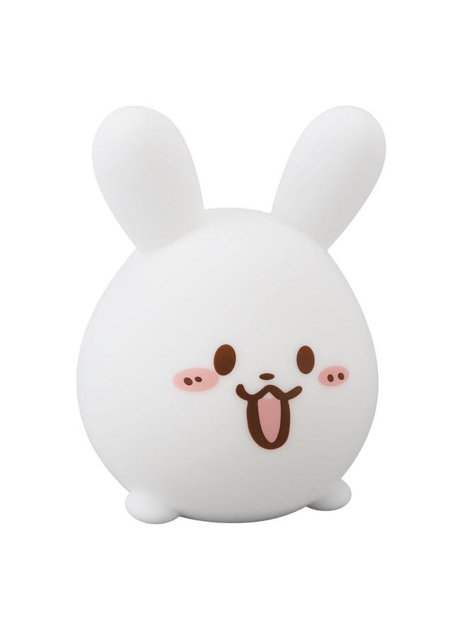 Tap Night Light USB Charge Seven Colors Bunny Silicone Bedside Lamp for Kids Room Bedroom Decoration
