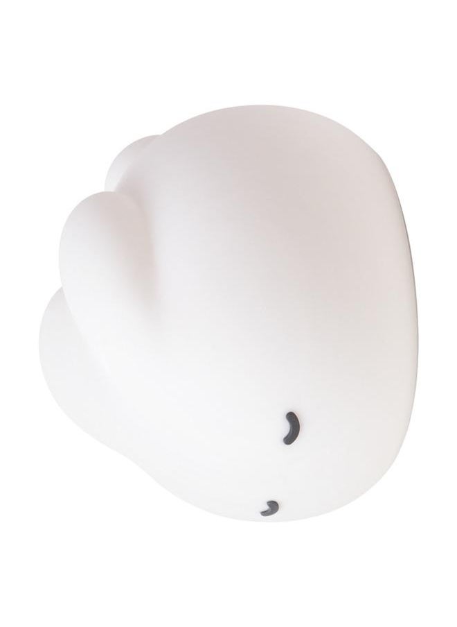 Rabbit Night Light 3000K Warm White USB Rechargeable Comfortable Touch Cute Silicone Bedside Lamp