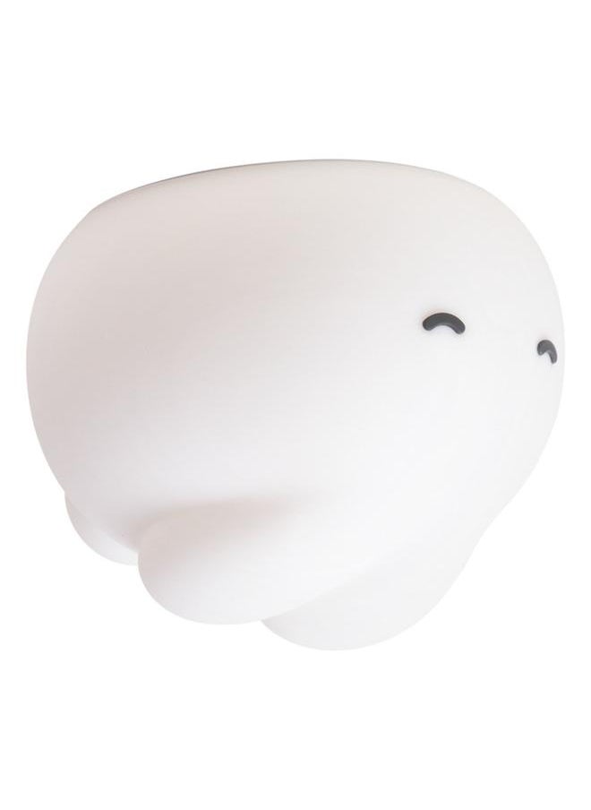 Rabbit Night Light 3000K Warm White USB Rechargeable Comfortable Touch Cute Silicone Bedside Lamp