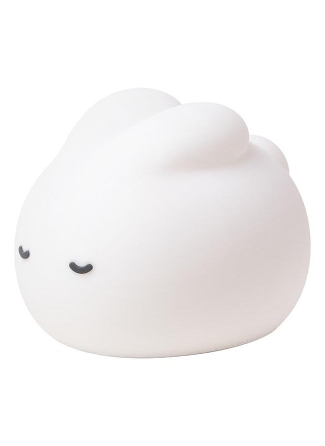 Rabbit Night Light 3000K Warm White USB Rechargeable Comfortable Touch Cute Silicone Bedside Lamp