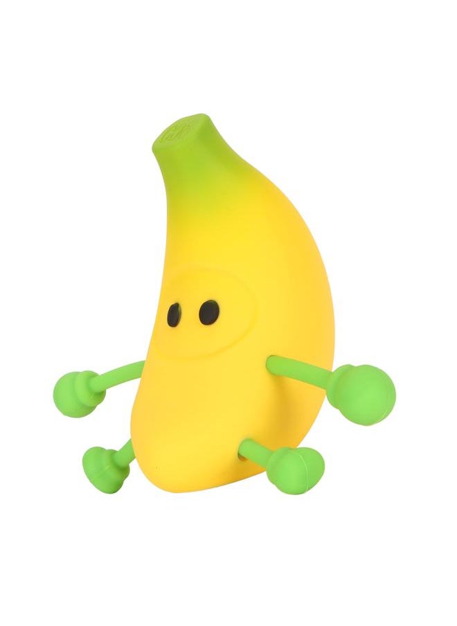 Banana Cute Night Lamp LED 500mAh 3 Brightness Levels Touch Control USB Type C Soft Nursery Nightlight for Home