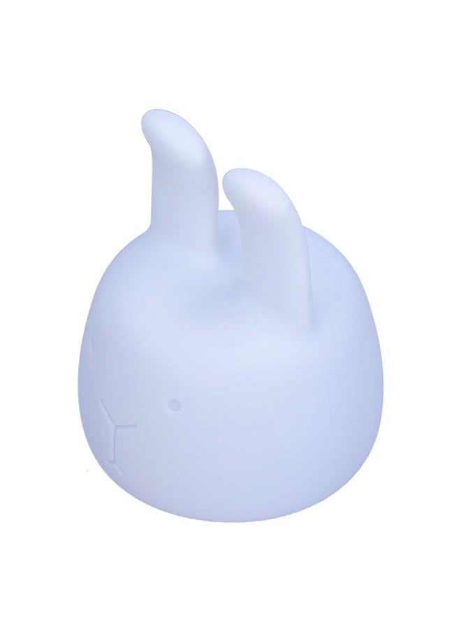 Rabbit Shape Tap Night Light Silicone 7 Color LED Rechargeable Tap Pat Night Light