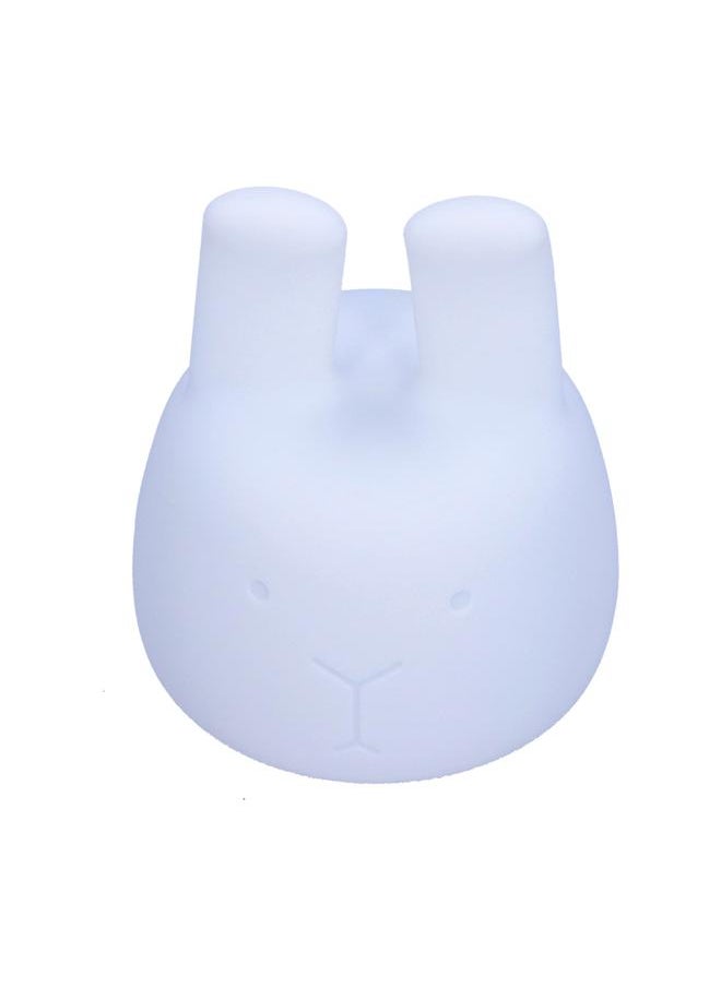 Rabbit Shape Tap Night Light Silicone 7 Color LED Rechargeable Tap Pat Night Light