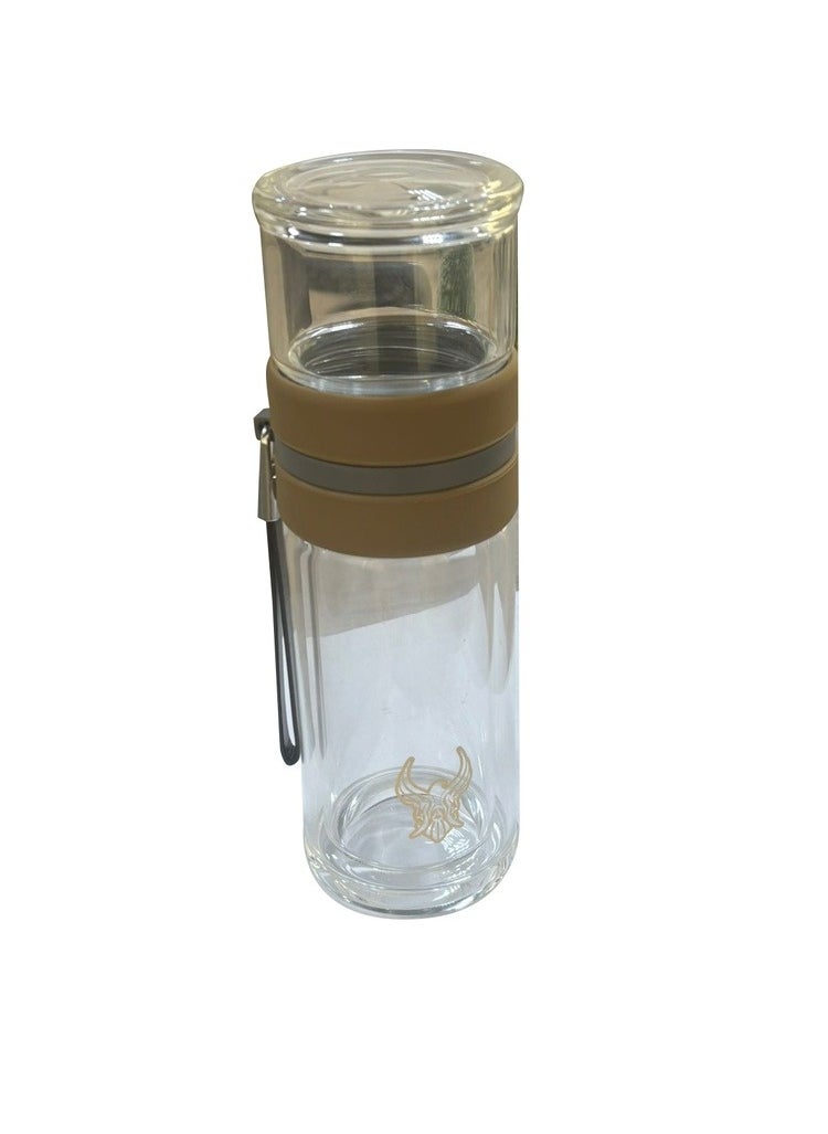 DEVELOPED GLASS TEA CUP 2 WITH STORAGE BAG