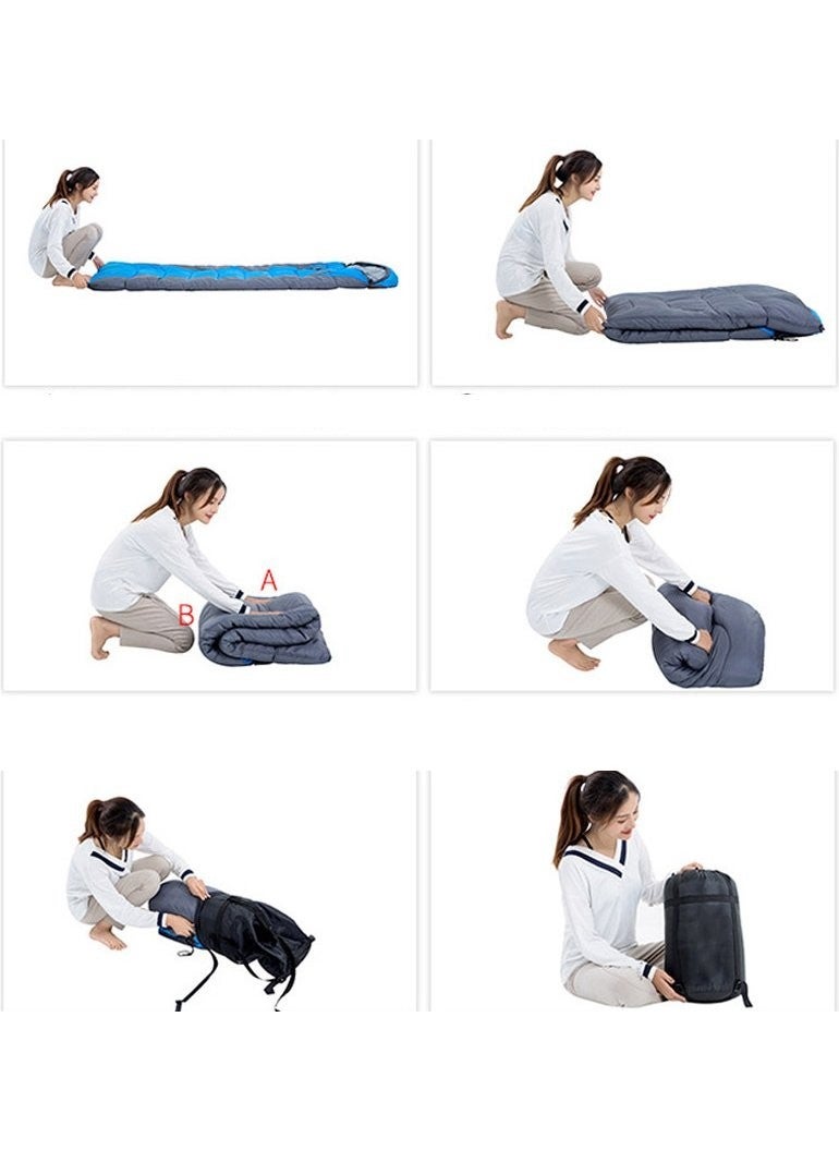Legendary CAMP - Sleeping Bag 2kg +5c To -10C - Blue