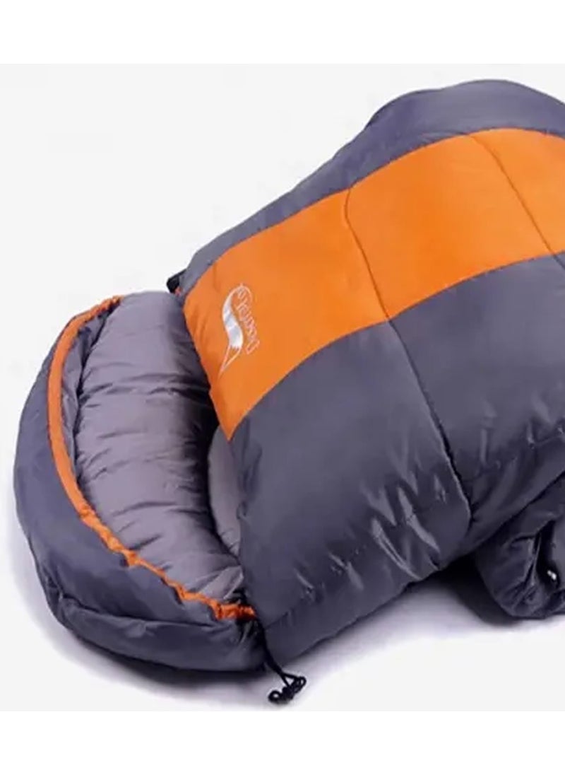 Legendary CAMP - Sleeping Bag 2kg +5c To -10C - Orange