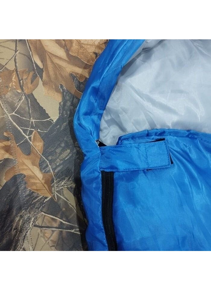 Plain HEADBOARD(190+30CM)X75 Blue -5/-10° Sleeping Bag