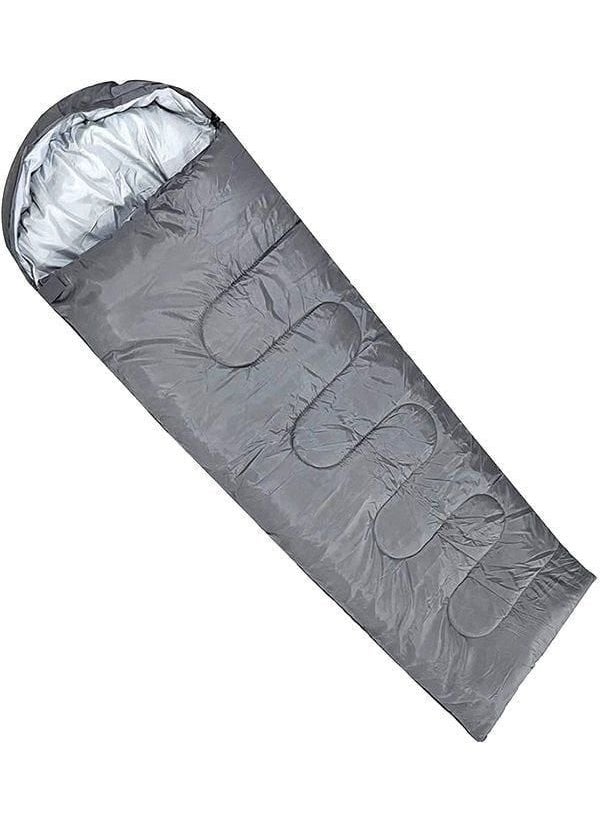 Flat HEAD (190+30CM)X75 Gray 5/15° Sleeping Bag