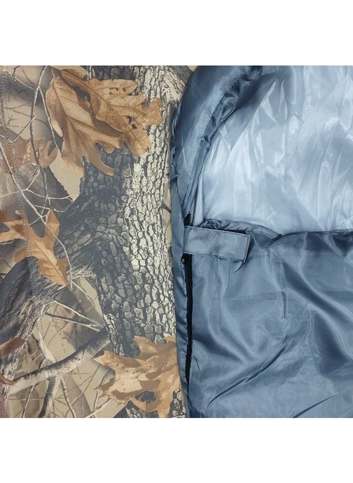 Flat HEAD (190+30CM)X75 Gray 5/15° Sleeping Bag