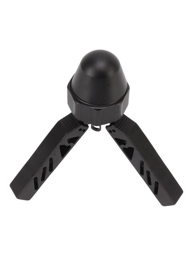 Camping Tripod Aluminum Alloy Stable Multifunctional Black A Shaped Tent Support Pole for Outdoor