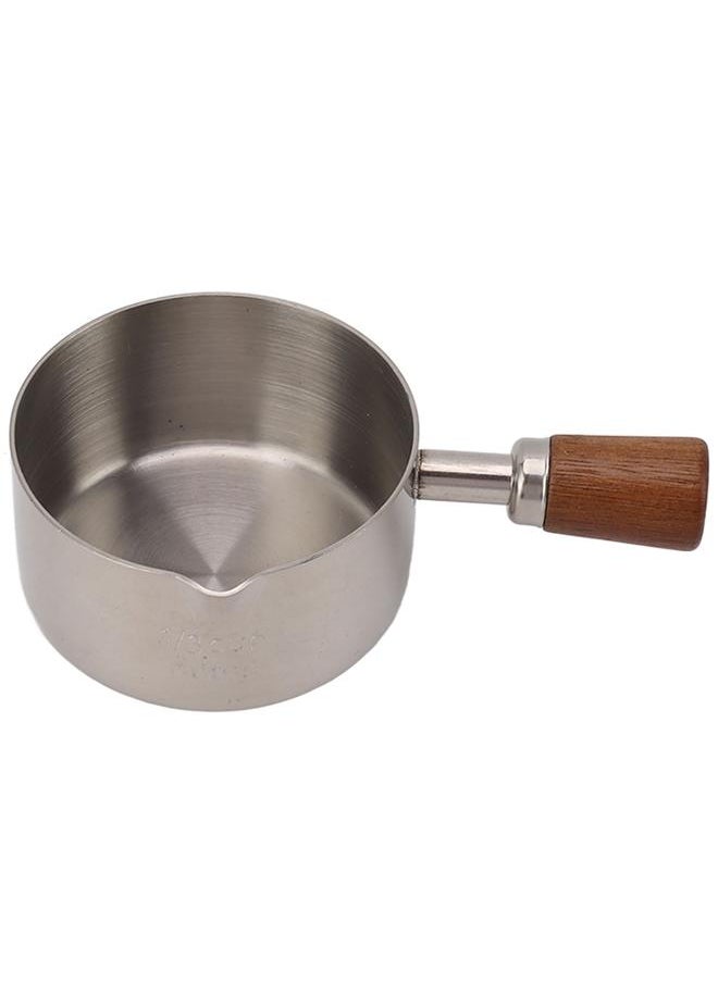 Cooking Sauce Cup Professional 304 Stainless Steel Sauce Cup with Handle for Cooking Banquet Outdoor Picnic Silver 80ml