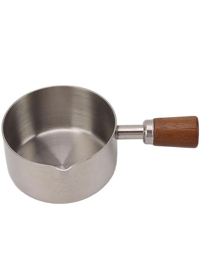 Cooking Sauce Cup Professional 304 Stainless Steel Sauce Cup with Handle for Cooking Banquet Outdoor Picnic Silver 80ml