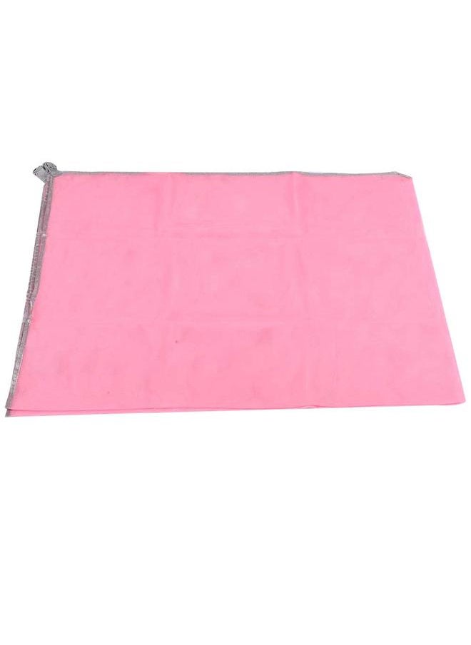 Outdoor Waterproof Portable Foldable Mat Picnic Camping Beach Self-driving Tour (Pink)