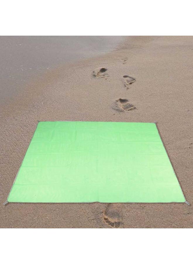 Outdoor Waterproof Portable Foldable Mat Picnic Camping Beach Self-driving Tour (Green)
