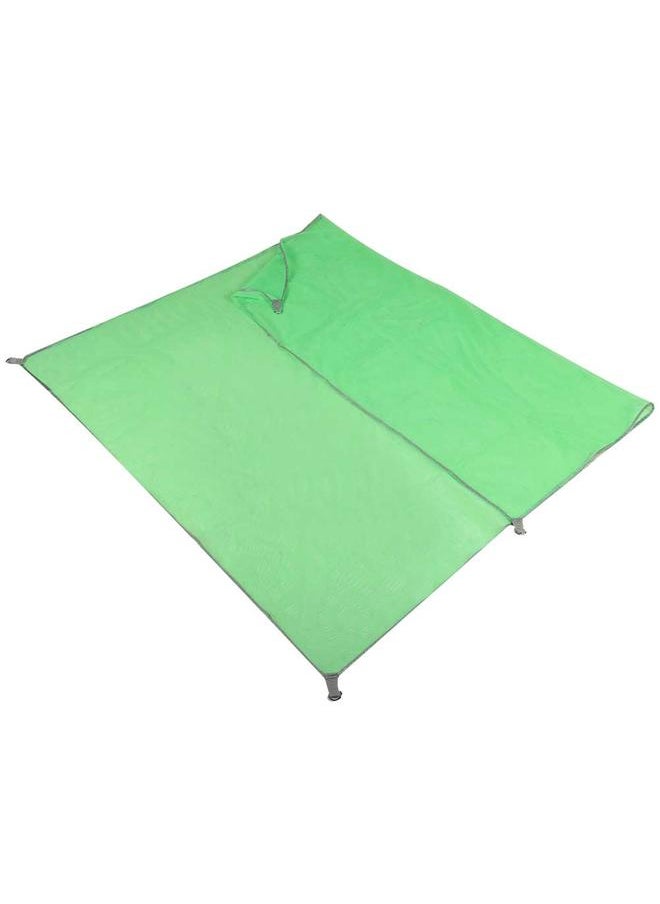 Outdoor Waterproof Portable Foldable Mat Picnic Camping Beach Self-driving Tour (Green)