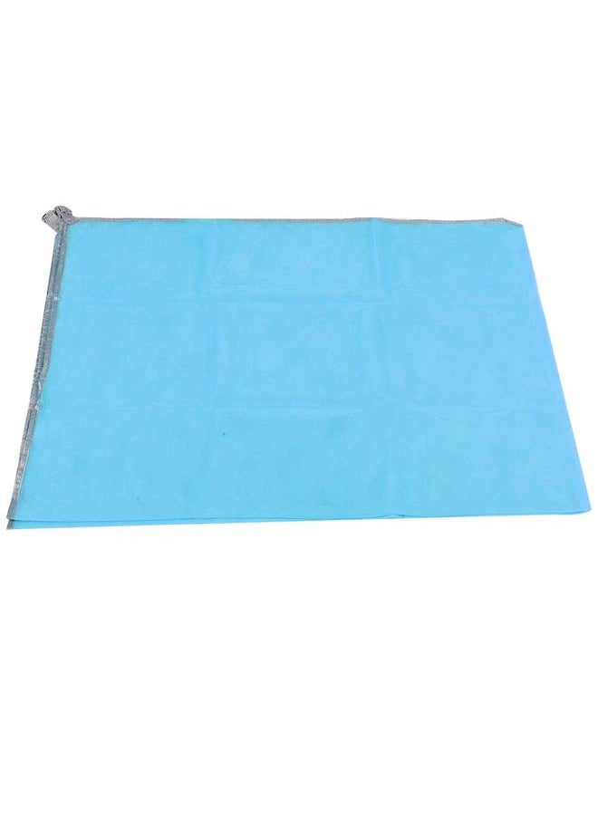 Outdoor Waterproof Portable Foldable Mat Picnic Camping Beach Self-driving Tour (Blue)