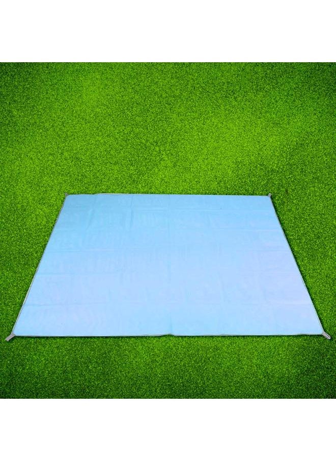 Outdoor Waterproof Portable Foldable Mat Picnic Camping Beach Self-driving Tour (Blue)