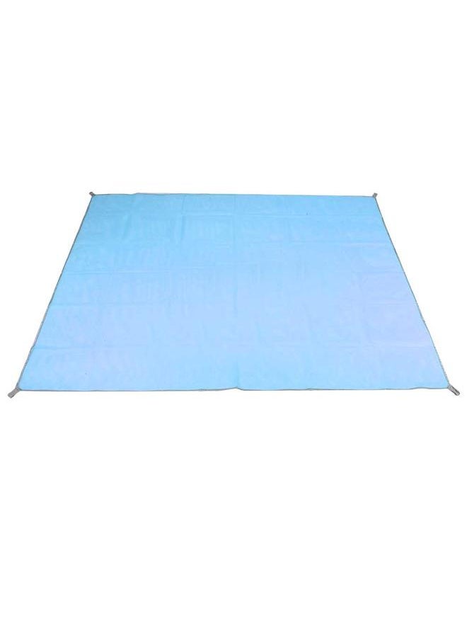 Outdoor Waterproof Portable Foldable Mat Picnic Camping Beach Self-driving Tour (Blue)