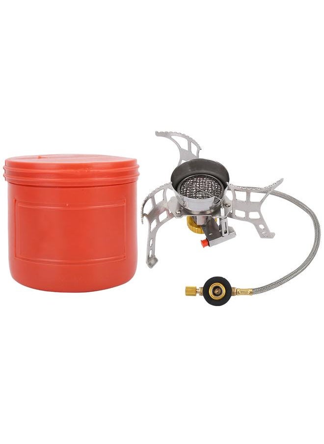Outdoor Stainless Steel Camping Portable Mini Picnic Barbecue Gas Burner Split Stove