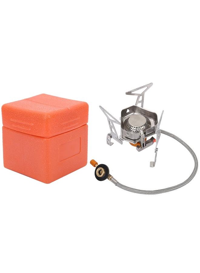 Outdoor Stainless Steel Camping Portable Mini Picnic Barbecue Gas Burner Split Stove