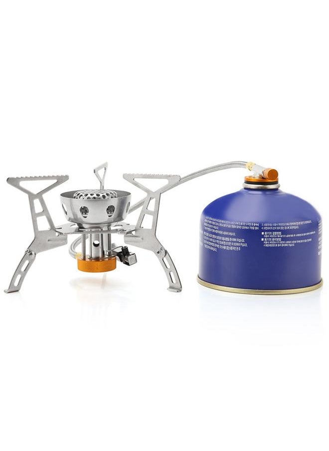 Outdoor Stainless Steel Camping Portable Mini Picnic Barbecue Gas Burner Split Stove