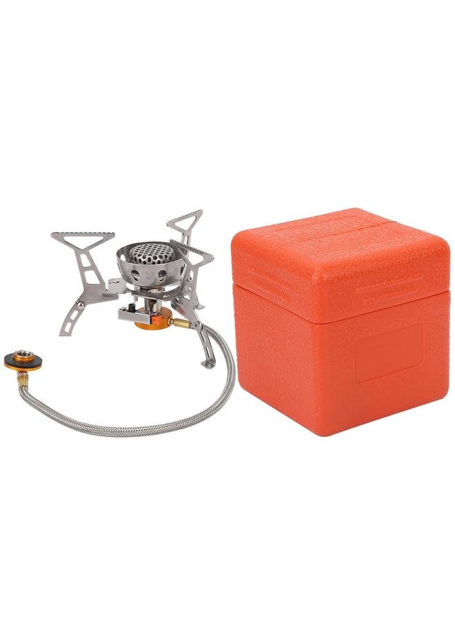 Outdoor Stainless Steel Camping Portable Mini Picnic Barbecue Gas Burner Split Stove