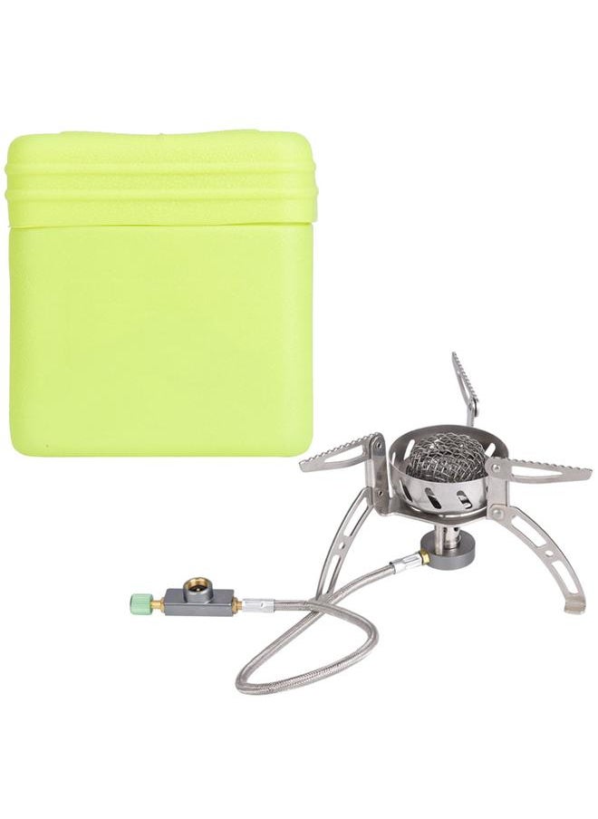 Outdoor Portable Windproof Mini Burner Picnic Barbecue Cooking Gas Furnace Stove